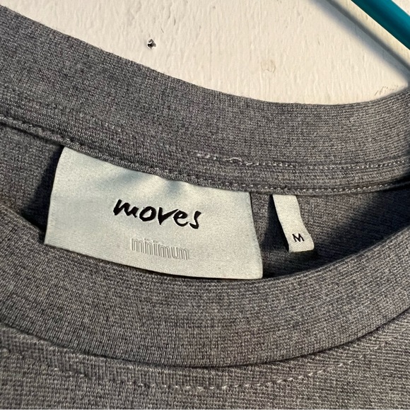 Moves By Minimum sporty stripe sweatshirt size Medium - Picture 3 of 11